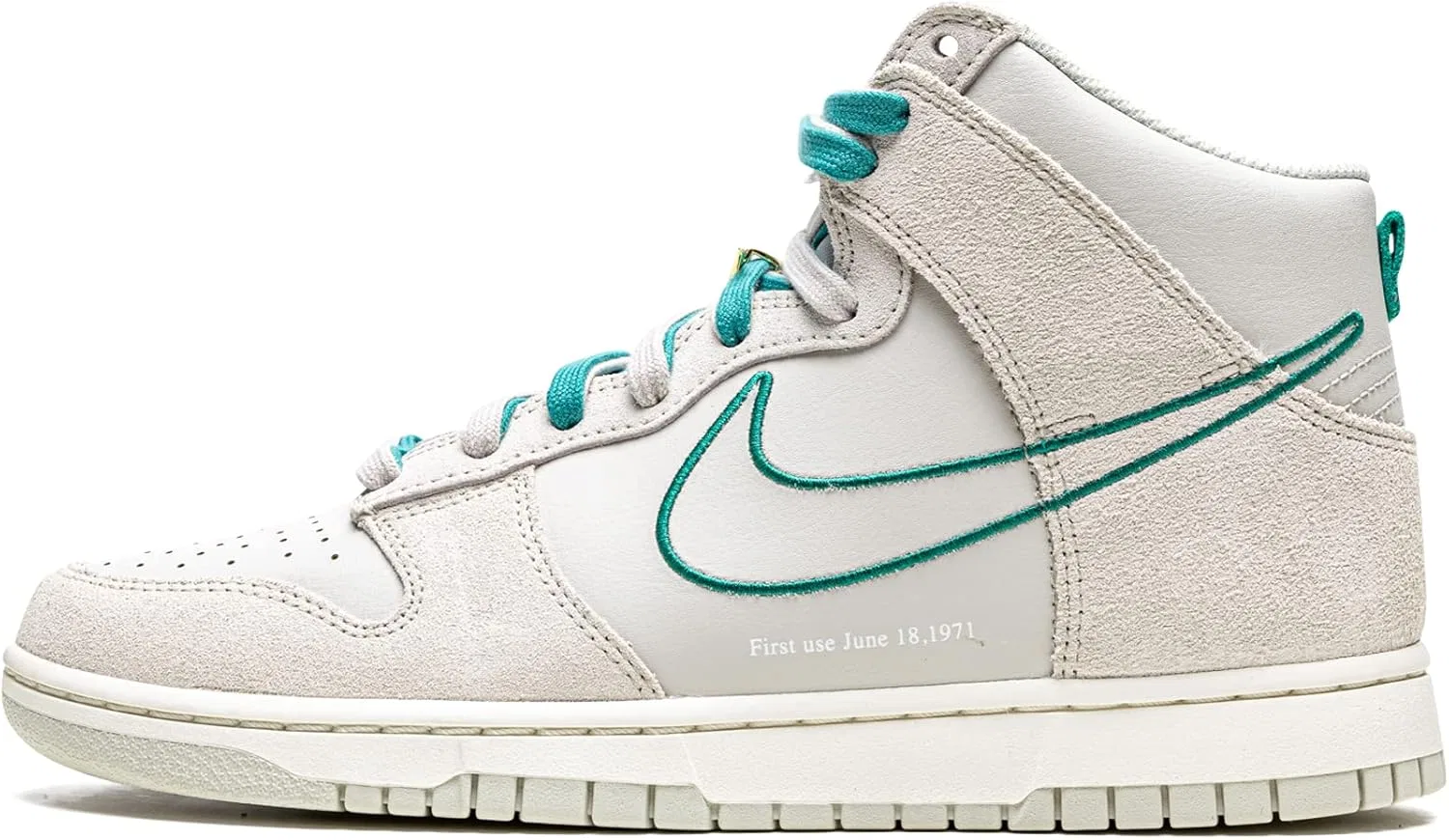 Кроссовки Nike Court Borough Mid Winter, Light Bone/Green Noise