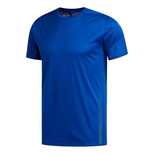

Футболка 25/7 rise up n run parley tee 'blue' Adidas, синий