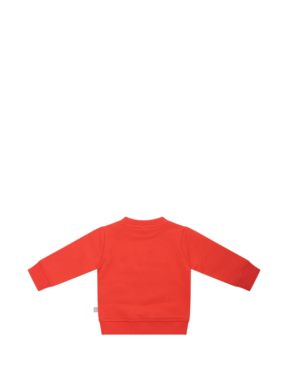 Свитер с цветочным принтом Stella Mccartney Kids, красный — фото 2