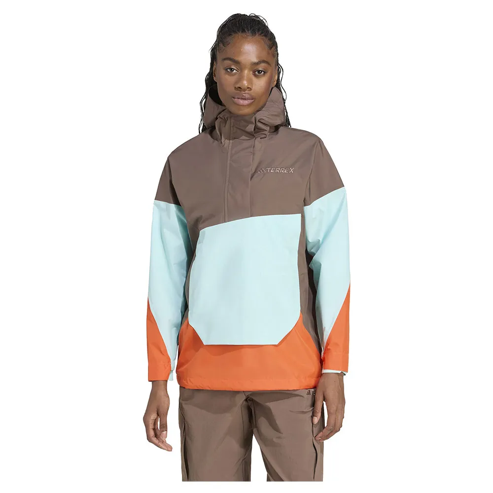 

Куртка adidas Terrex Xploric 2.5L Climaproof Anorak, коричневый