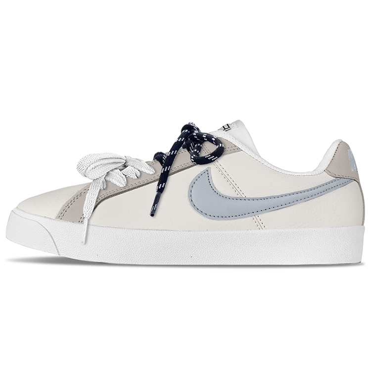 

Кроссовки Nike Court Royale Skateboarding Shoes Unisex Low-top White, светло-серый