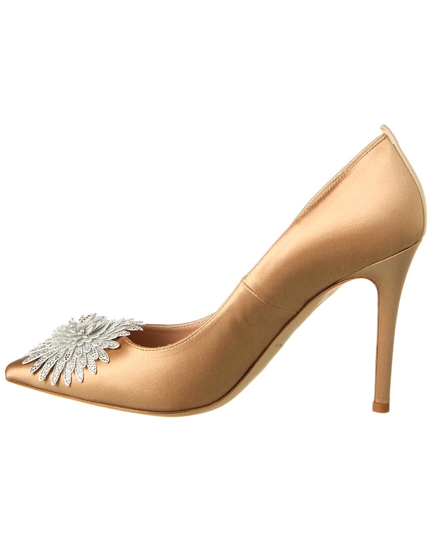 Туфли-лодочки Safa 100 SJP by Sarah Jessica Parker из атласа, коричневый — фото 2