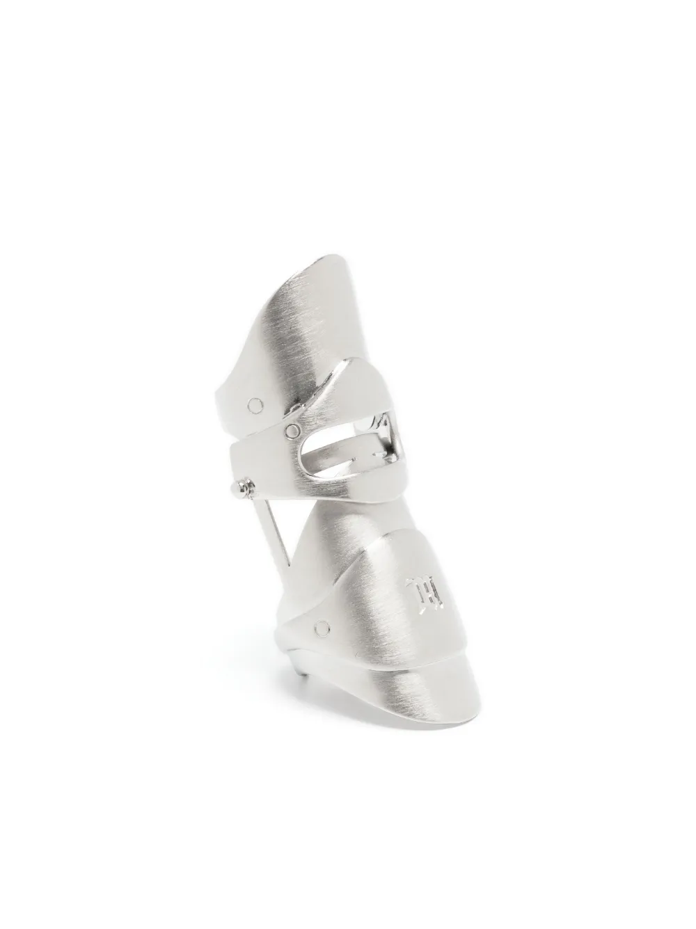 

Кольцо Armor с логотипом Misbhv, серебристый