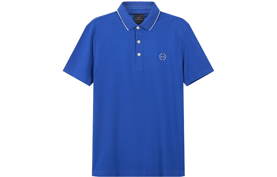 

ARMANI EXCHANGE Мужская поло морской синий