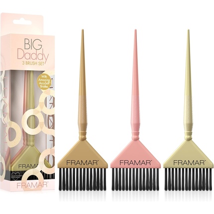 

Набор кистей Holiyay Big Daddy Brush Set Metallics Limited Edition Framar