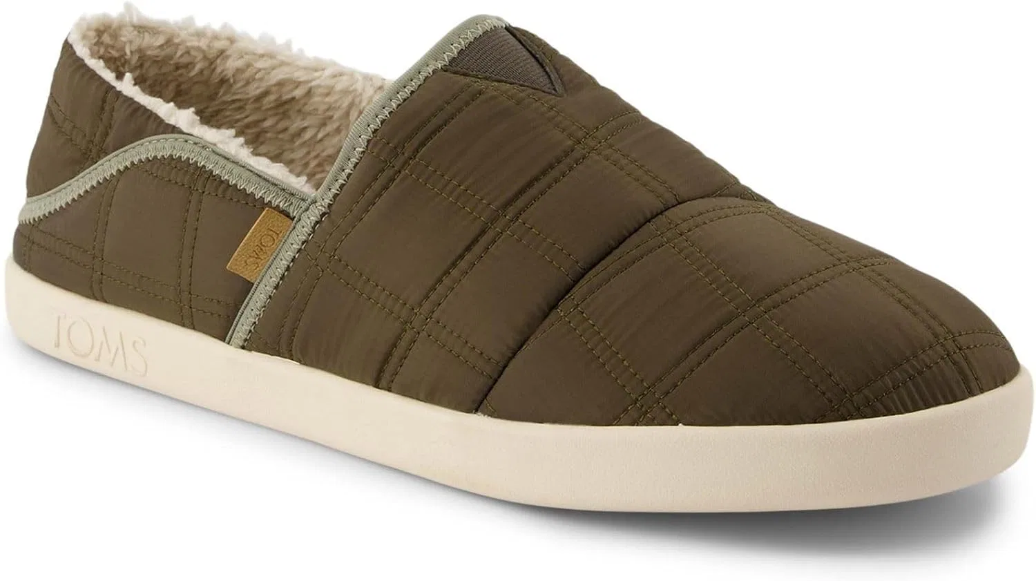 Мужские тапочки TOMS Camden, 2-Canteen Quilted Woven
