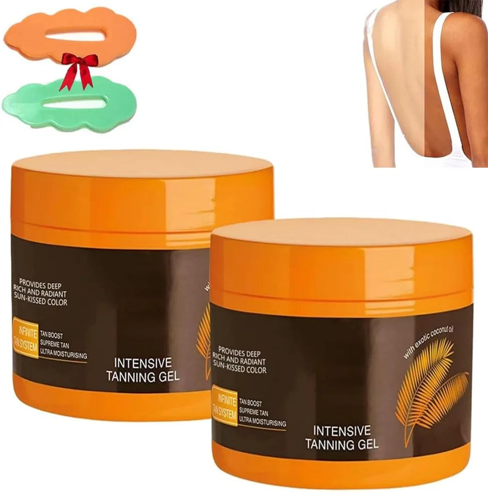 Гель для загара Luxury Intensive Tanning Gel CHJUAN, 2 шт