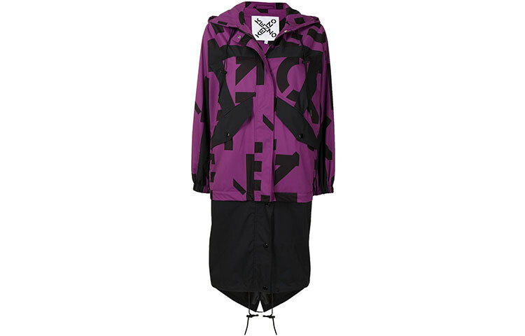 

Куртка женская Kenzo, фиолетовый / черный