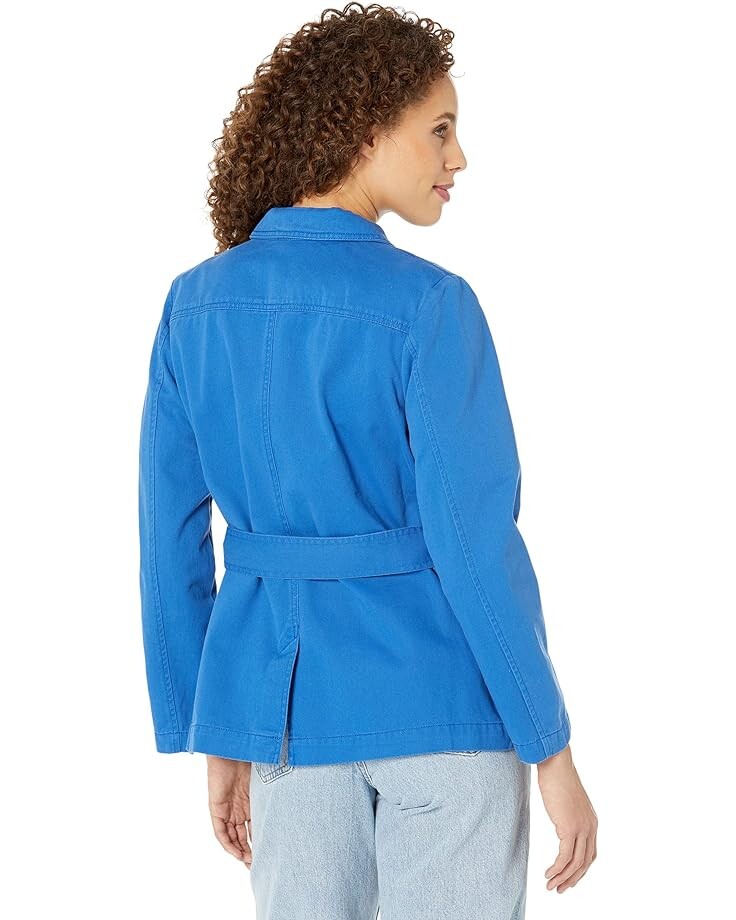 

Куртка Draper James Spring Twill Field Jacket, цвет Cobalt Blue