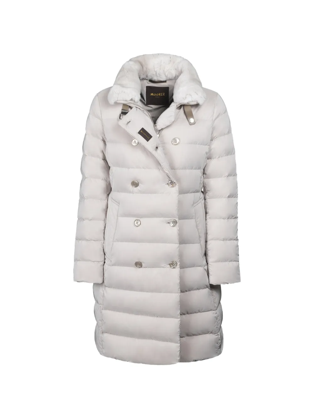 

Двубортный пиджак Longan Moorer, бежевый