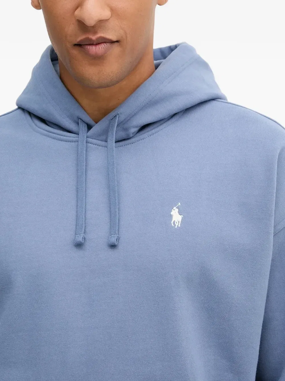Худи с кулиской и логотипом POLO RALPH LAUREN, синий — фото 4