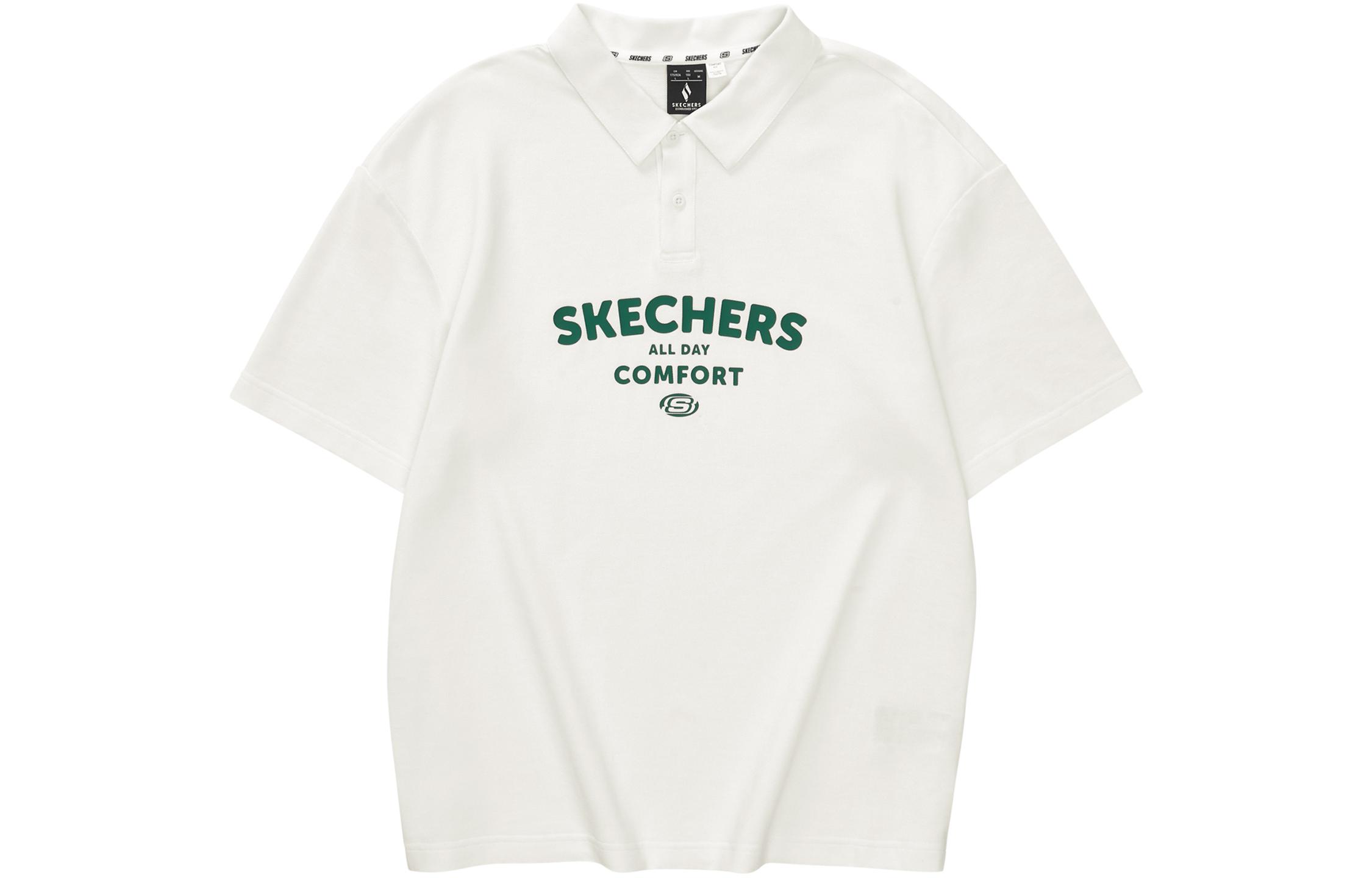 

Футболка унисекс с приспущенными плечами Skechers, marshmallow белый/0074