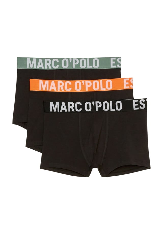 

Брюки Essentials 3 пары пояс с логотипом Marc O'Polo, черный
