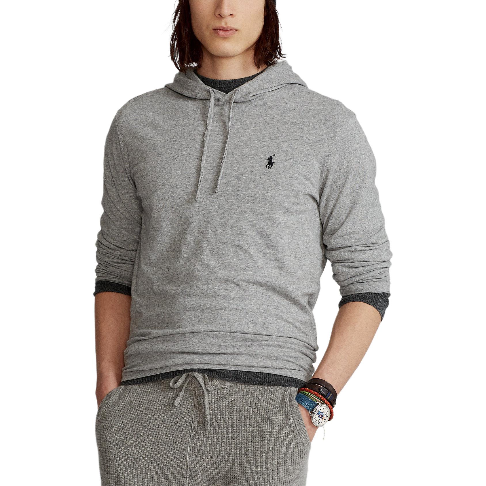 Футболка SS25 мужская Polo Ralph Lauren, светло-серый — фото 3