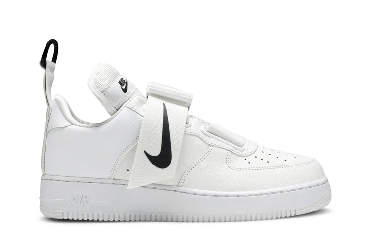 

Кроссовки Nike Air Force 1 Utility 'White Black', белый, Белый;серый, Кроссовки Nike Air Force 1 Utility 'White Black', белый