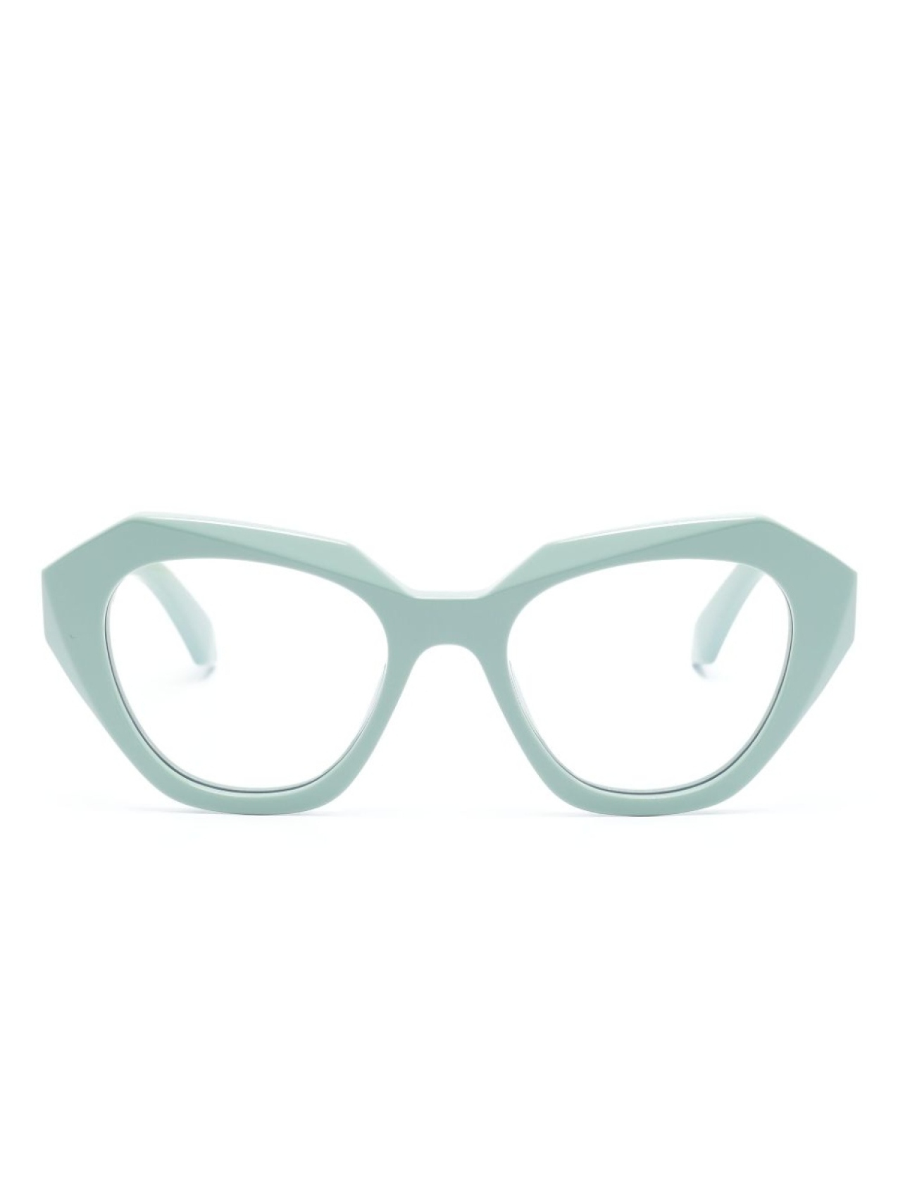 

Off-White Eyewear очки Optical Style 43 в оправе 'кошачий глаз', зеленый