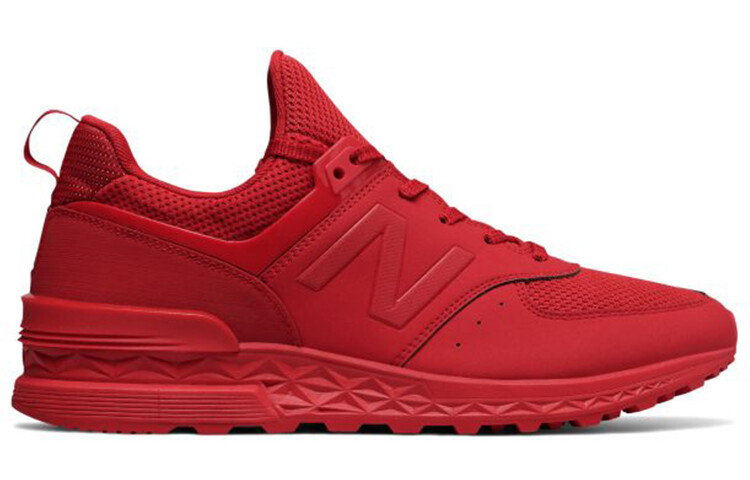 Кроссовки New Balance NB 574 Sport Lifestyle Unisex, красный — фото 2