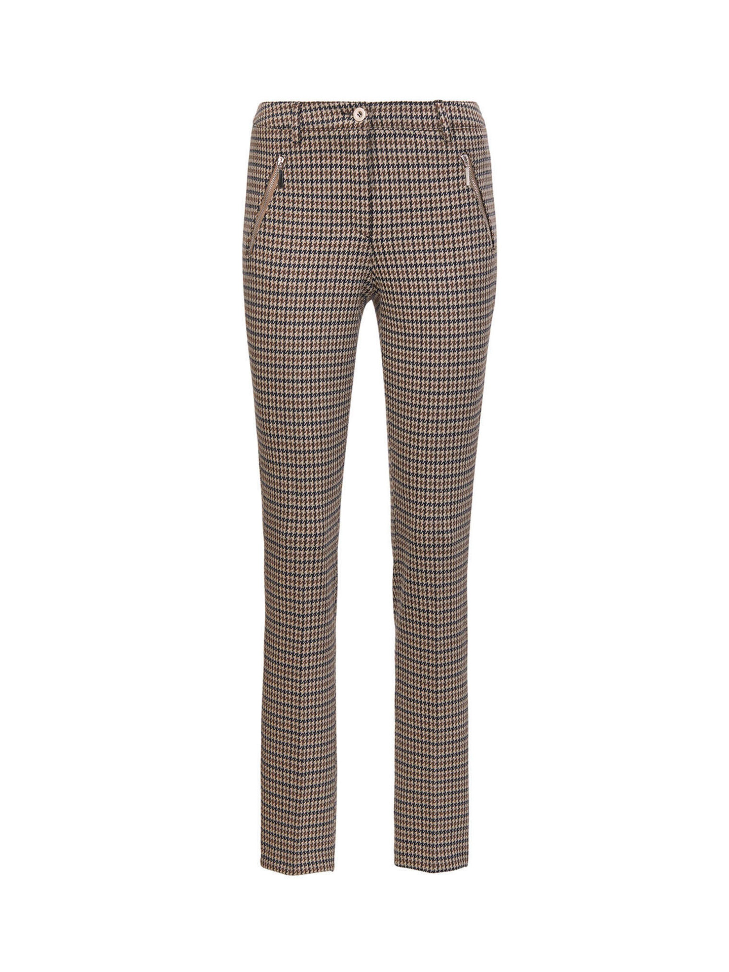 

Goldner Брюки Slim fit в коричневом цвете