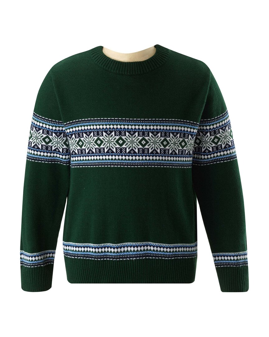 

Свитер Rachel Riley в стиле фэр-айл, зеленый