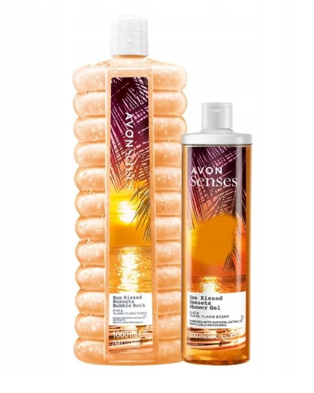 

Avon, Sun Kissed Sunsets, набор косметики, цветы мандарина и уда иланга, 2 шт.
