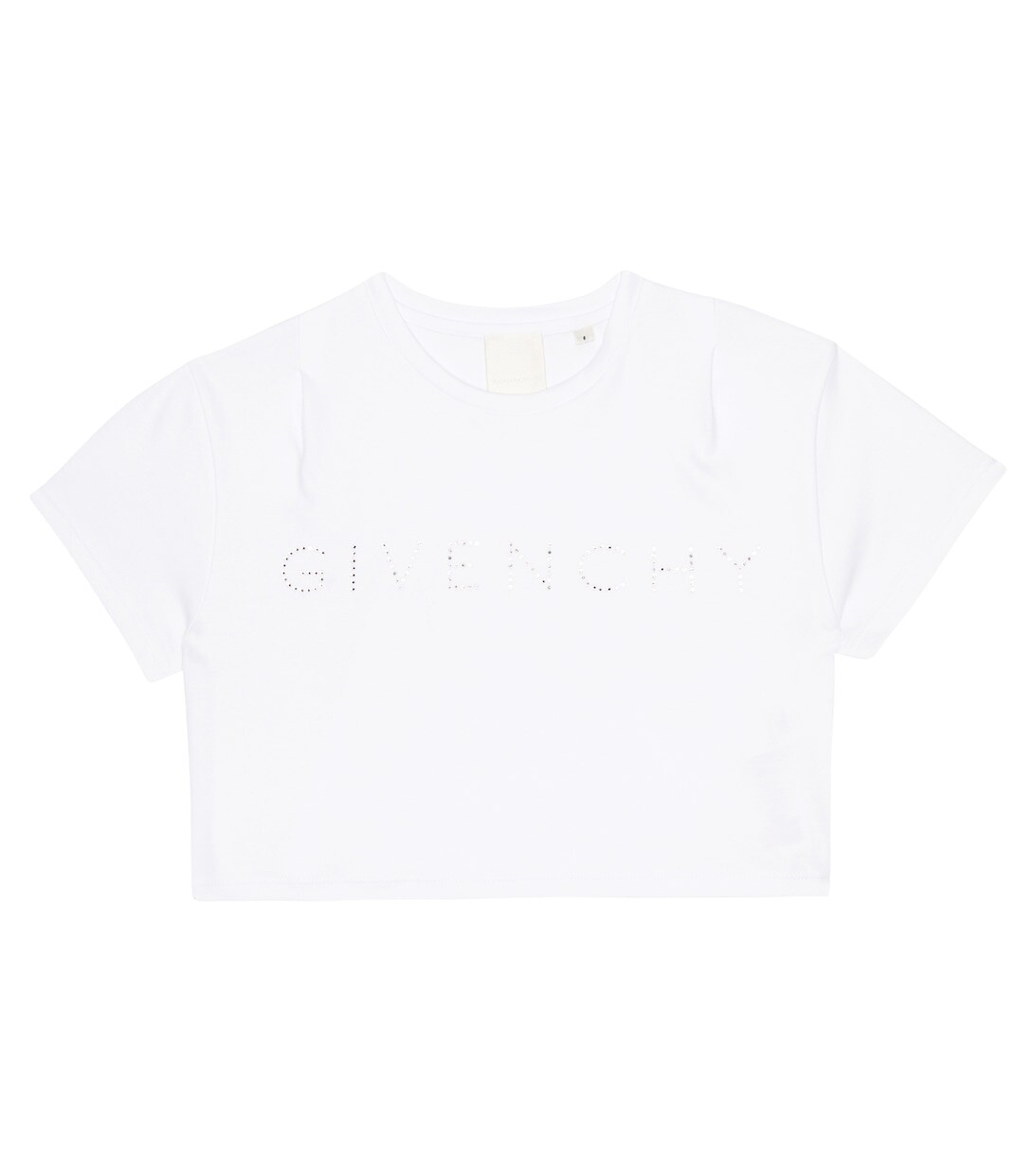 

Хлопковая футболка с логотипом Givenchy Kids, белый