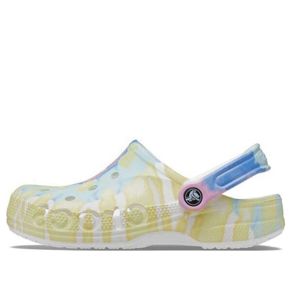 

Сандалии classic clog 'tie dye yellow' Crocs, мультиколор