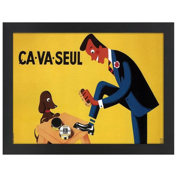 

Рамка для фотографий LegendArte Poster Ça Va Seul, черный