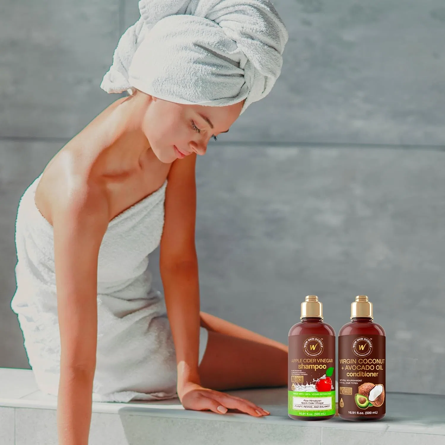 Набор шампуня и кондиционера с яблочным уксусом от WOW Wow Skin Science — фото 4