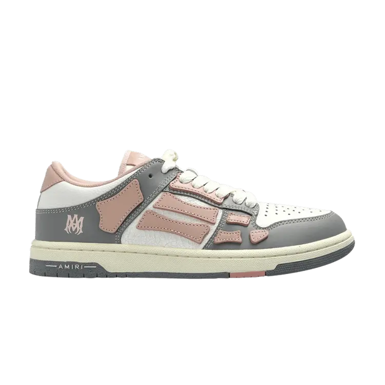 Кроссовки Amiri Wmns Skel Top Low Varsity - Pale Peach, серый