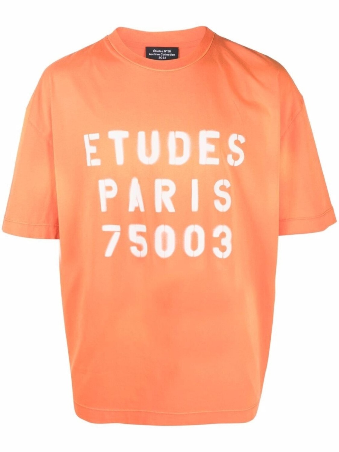 

Etudes футболка Spirit Stencil из органического хлопка, оранжевый