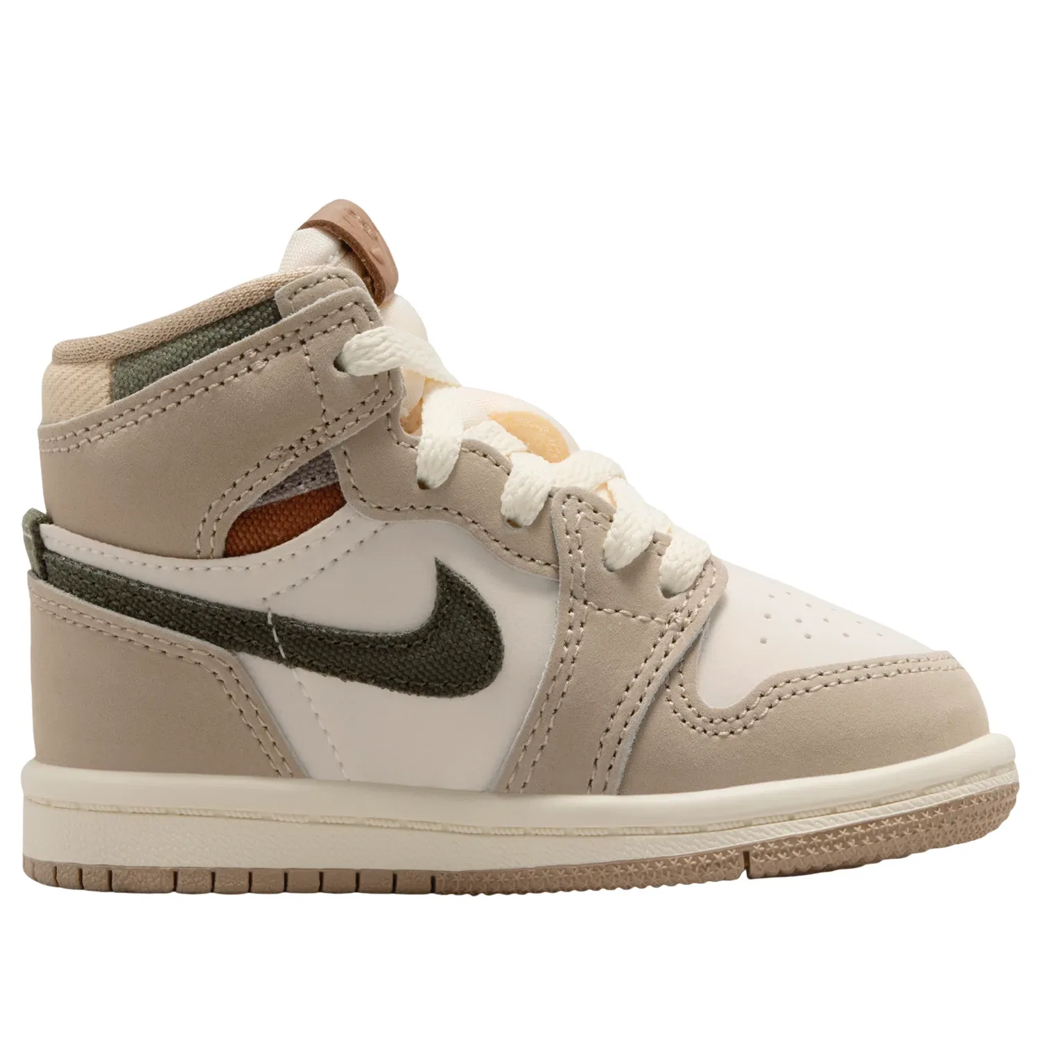 Кроссовки Air Jordan 1 Retro High OG 'Khaki' FD2598-201, бежевый — фото 2