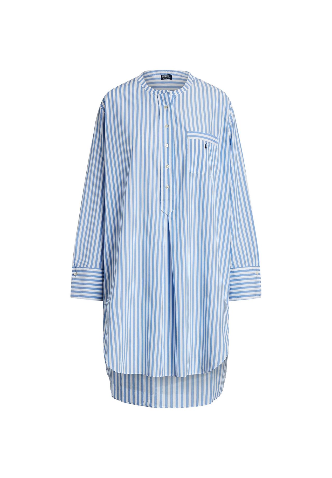 

Ночная рубашка-туника POLO RALPH LAUREN, сине-белый