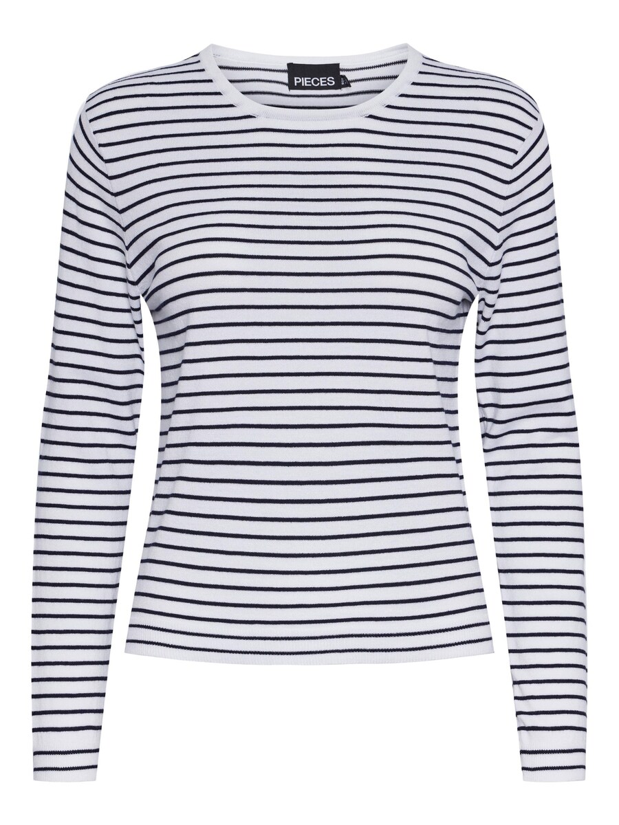 

Тонкий вязаный свитер PIECES Sweater, белый