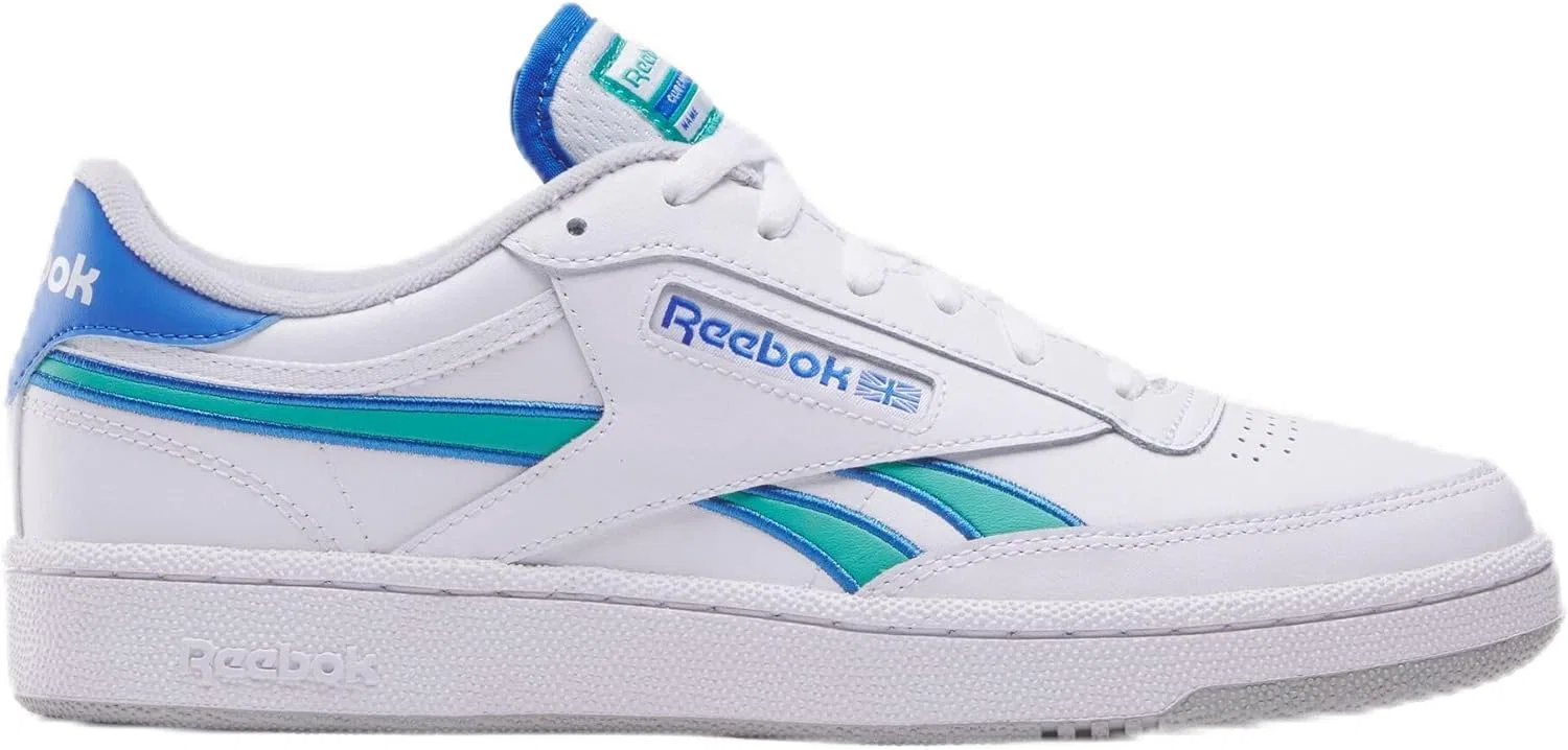 Кроссовки мужские Reebok, цвет White Kineticblue Unlshedgreen