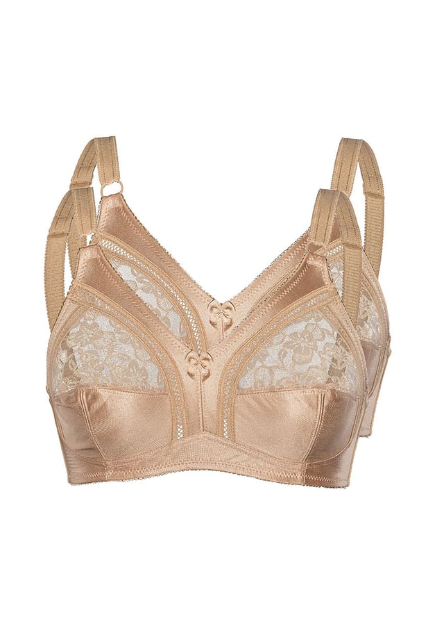 

Функциональный бюстгальтер 2 пары Sassa, цвет skin