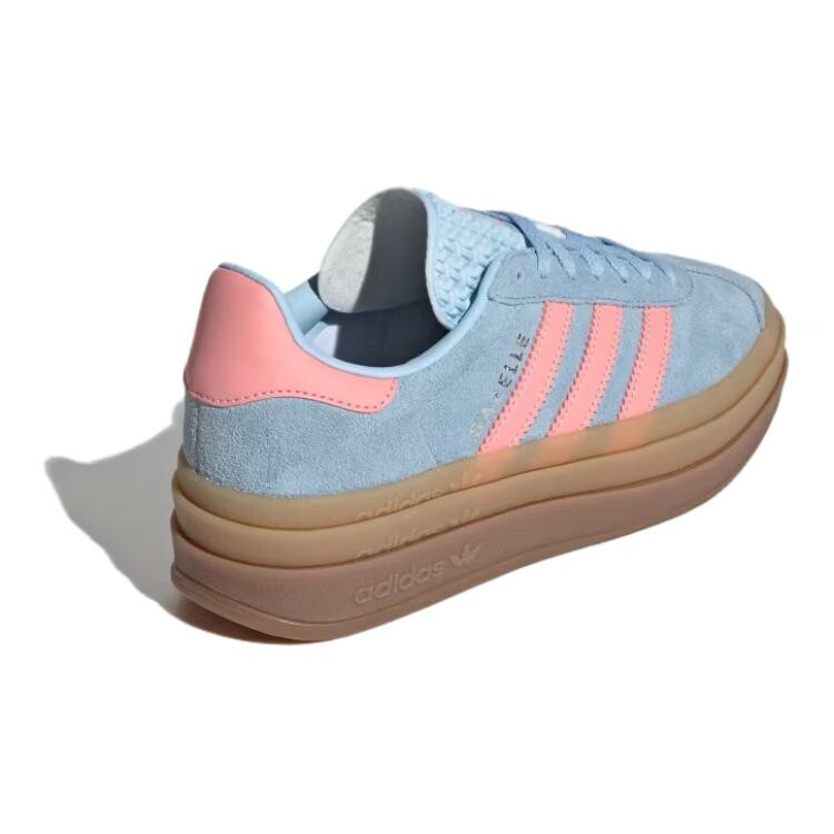 Adidas Gazelle Bold J 'Clear Sky Semi Pink Spark' Adidas Originals, синий/розовый — фото 3