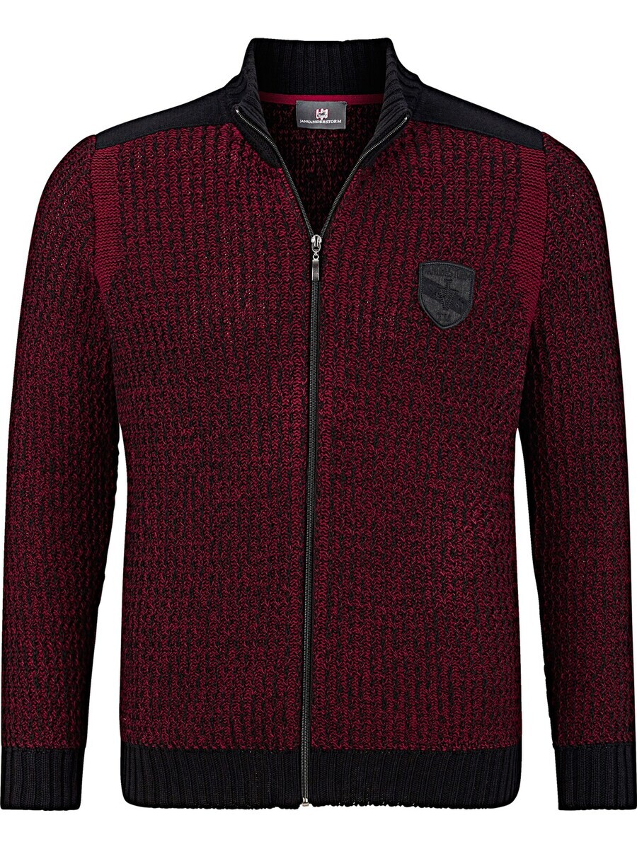 

Кардиган Jan Vanderstorm Knit Cardigan Halsten, красный