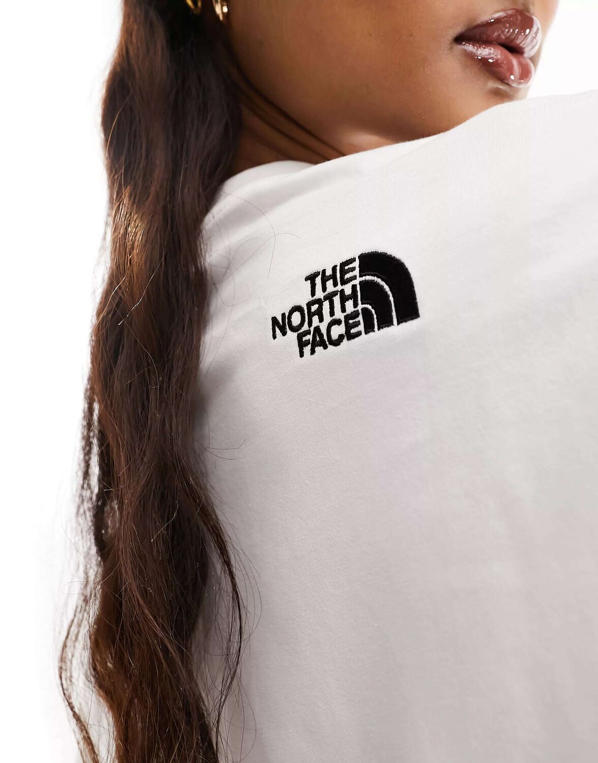 

Оверсайз-футболка кремового цвета The North Face