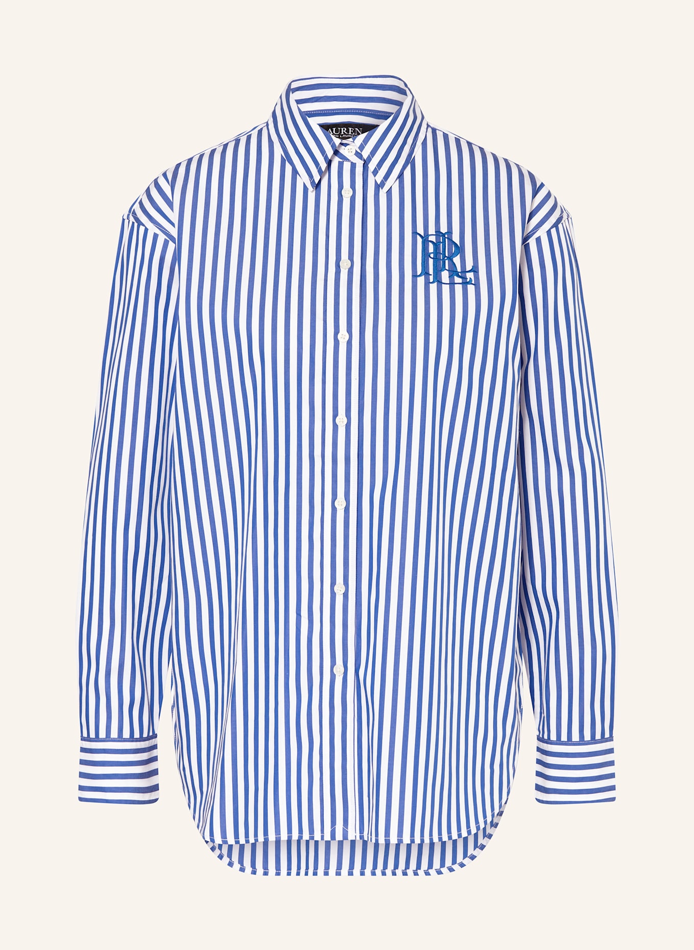 

Рубашка блузка Lauren Ralph Lauren, мультиколор
