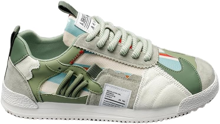 

Мужские спортивные кроссовки весна/лето - легкие беговые кроссовки, Повседневная обувь с дышащим верхом из сетки, на весь день Hoalox, зеленый