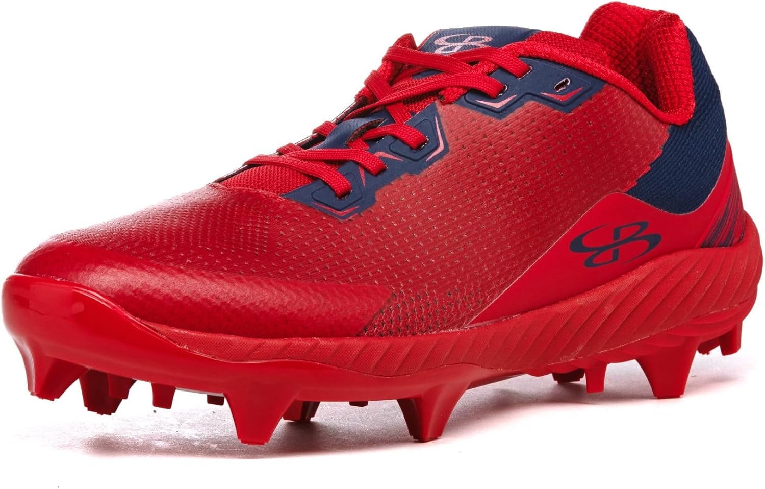 

Футбольные бутсы Boombah Men's Impulse PureKnit Molded - различные цвета - разные размеры, красный/синий/темно-синий