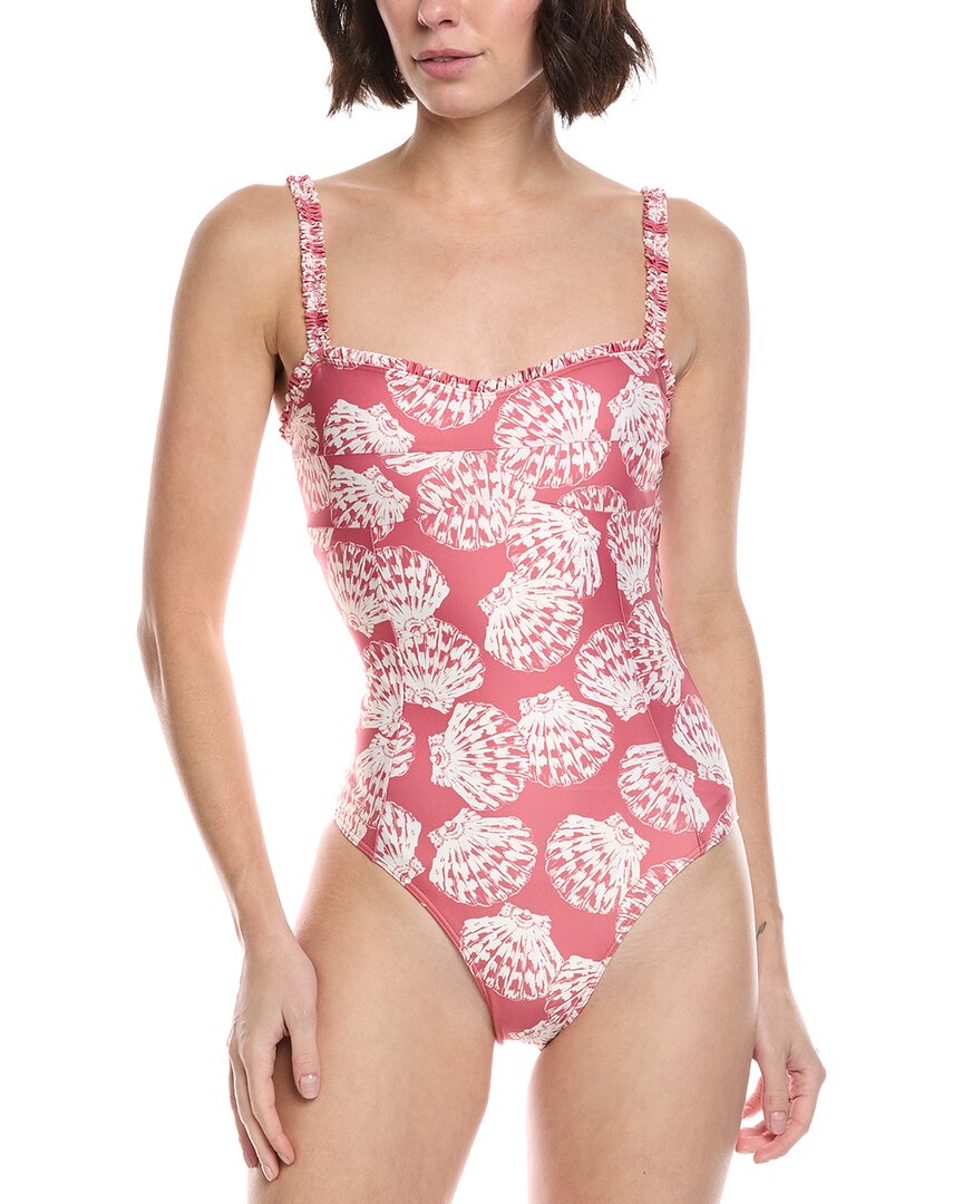 

Summersalt Мини-купальник Sweetheart Coast с оборками, розовый