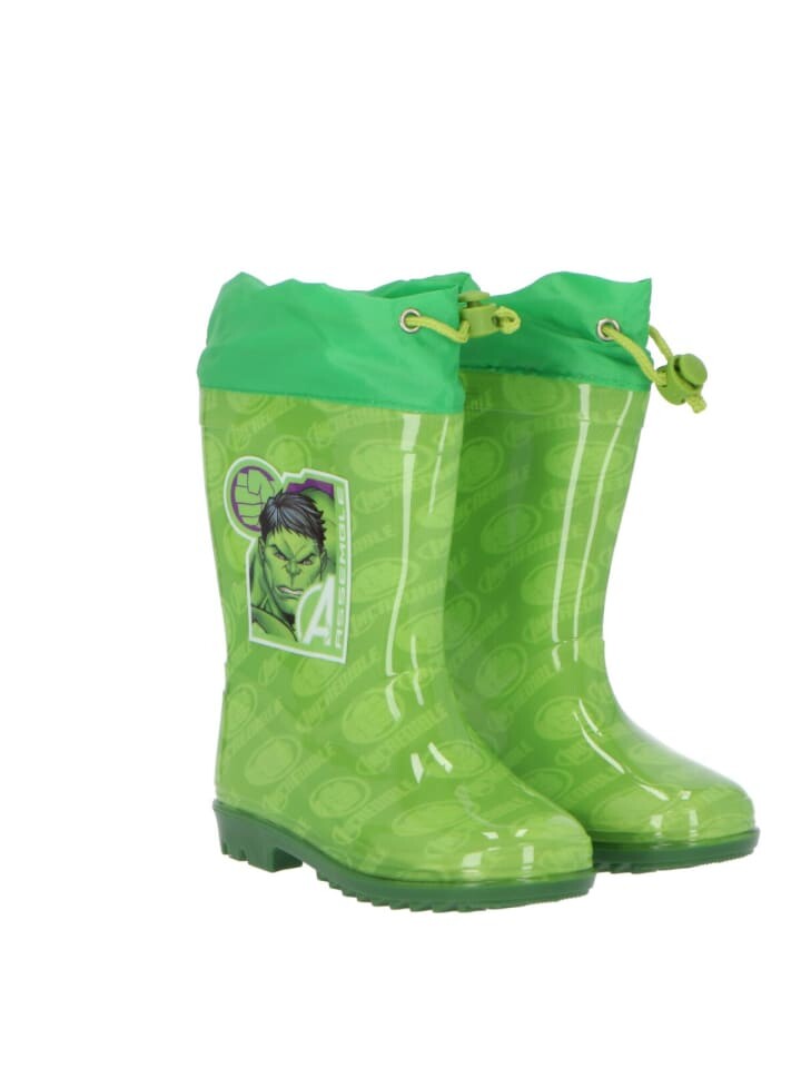 Резиновые сапоги Avengers Regenstiefel Wasserdichte Gummistiefel für Kinder, зеленый