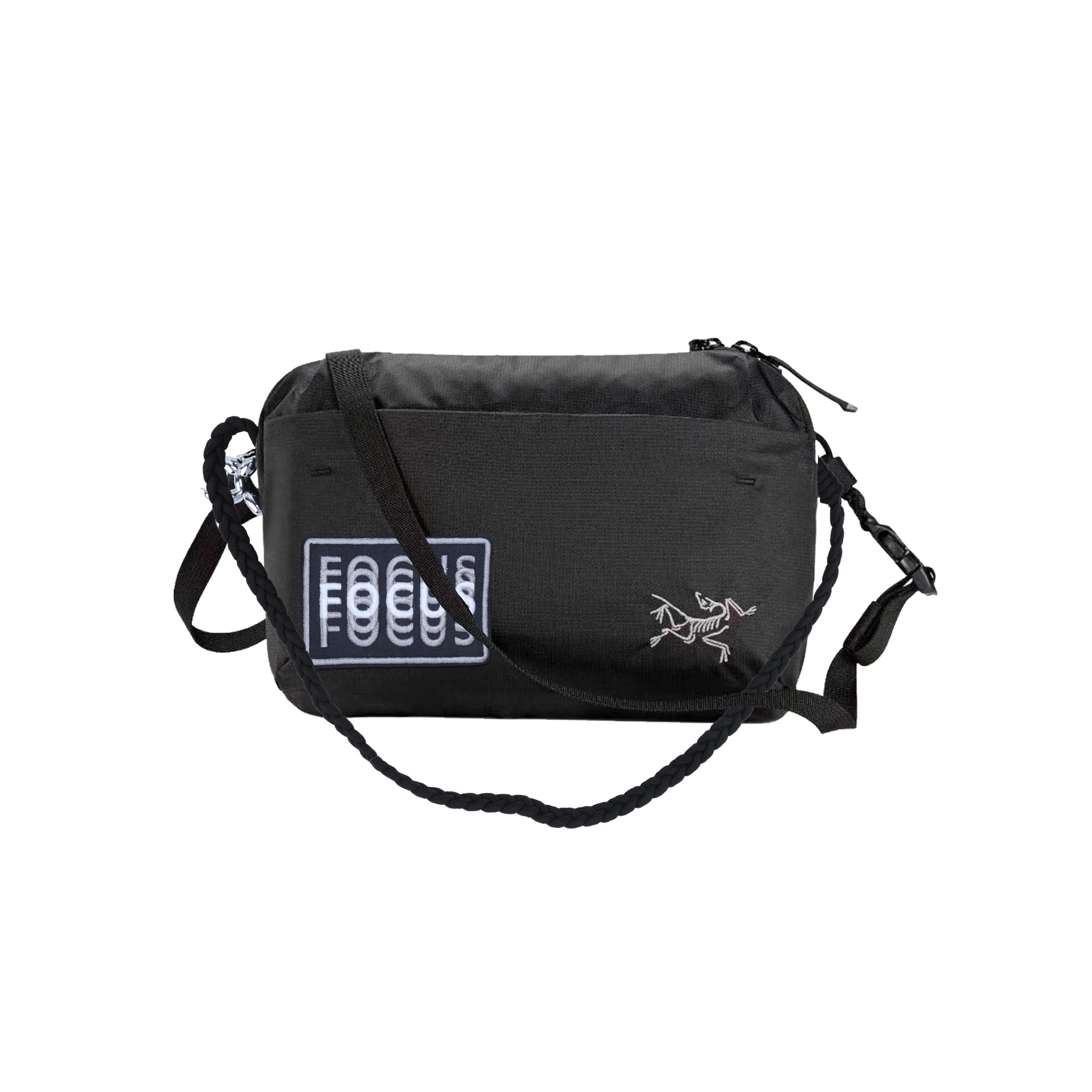 

Arcteryx Полиамидная поясная сумка унисекс черная, Reef Exploration