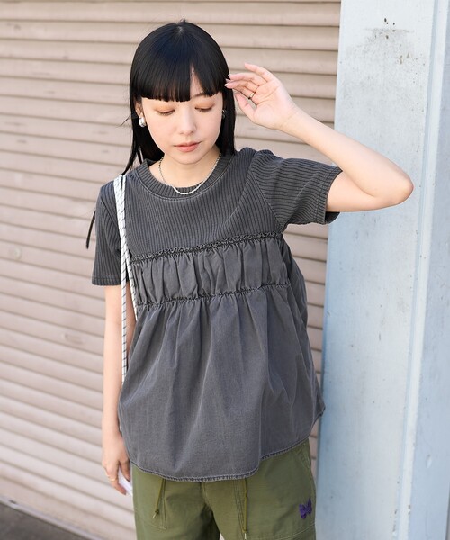 

Футболка, армейский крой, комбинированный пигмент, рубчик FREAK'S STORE