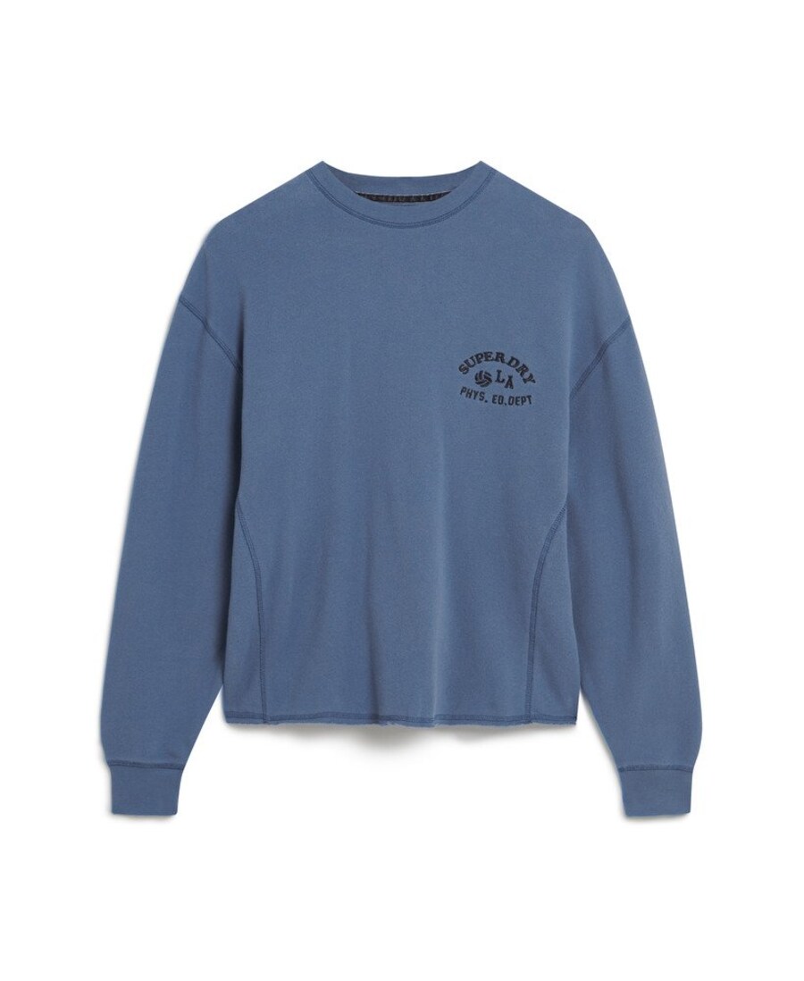 

Толстовка Superdry Essentials, морской синий