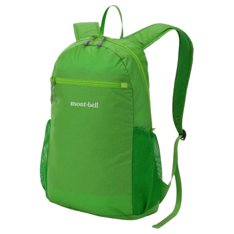 

MONTBELL Нейлоновый рюкзак унисекс зеленый, Green