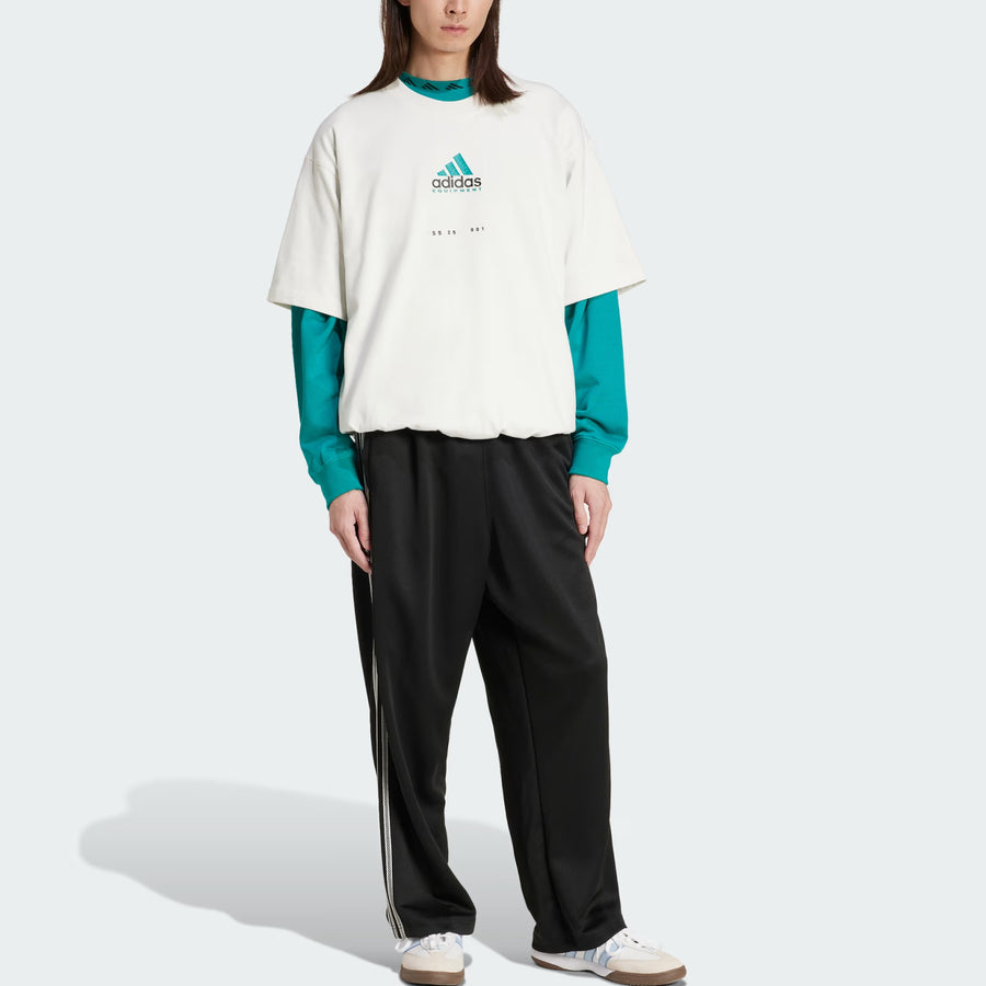Футболка adidas EQT Graphic T-Shirt 'Cream White', белый — фото 4