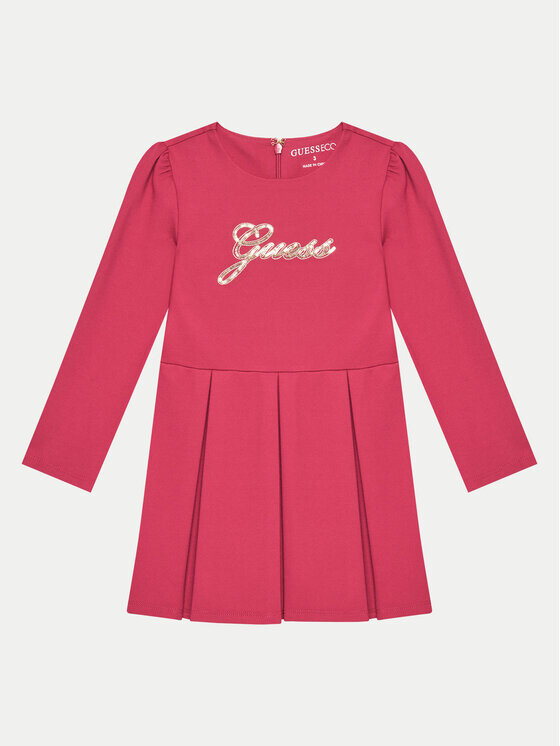 

Платье на каждый день, стандартного кроя Guess, красный