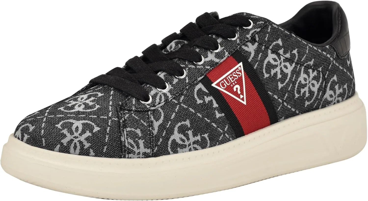 Мужские кроссовки Guess Caffen, Black Logo Multi 001